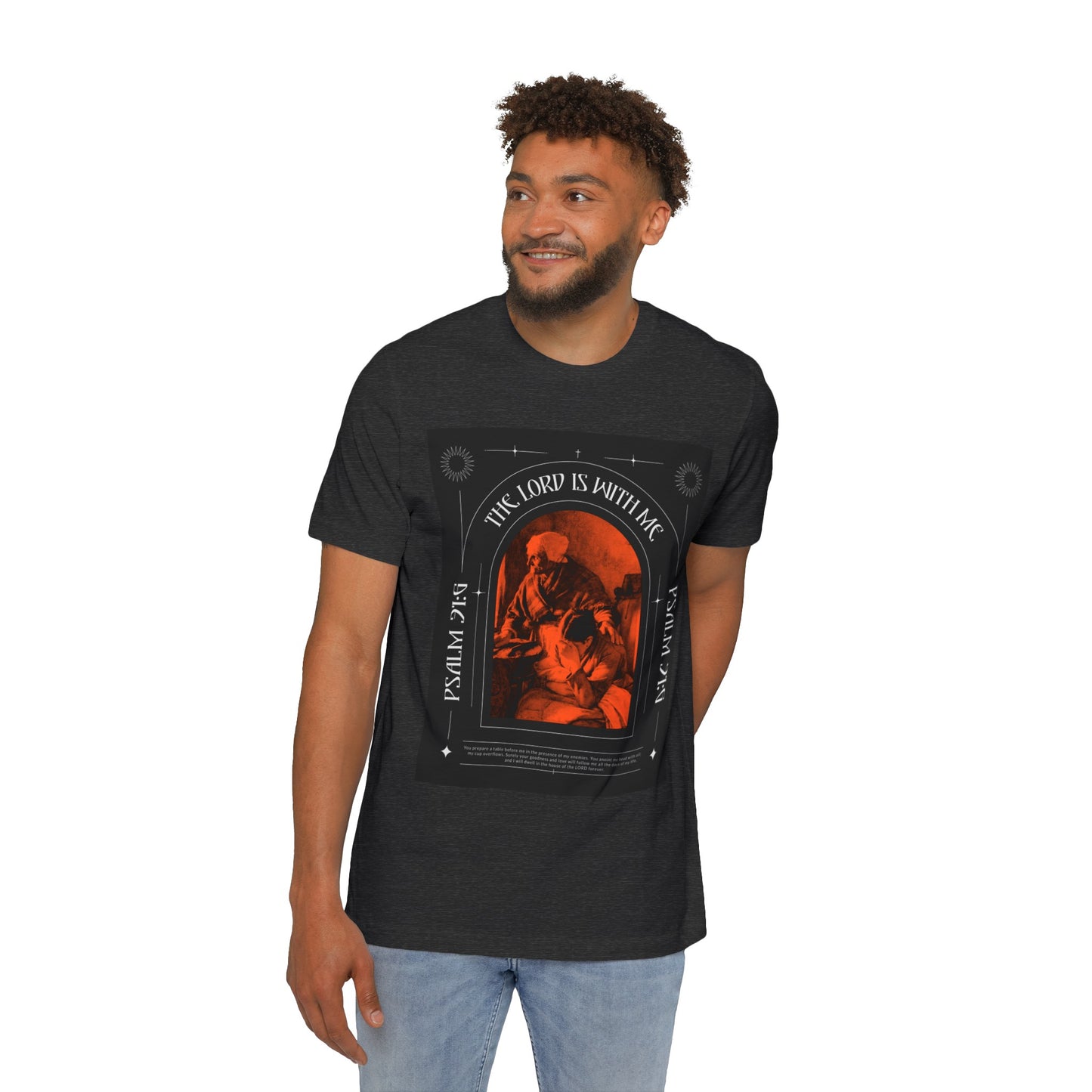 "The Lord with me" Unisex Short-Sleeve Jersey T-Shirt