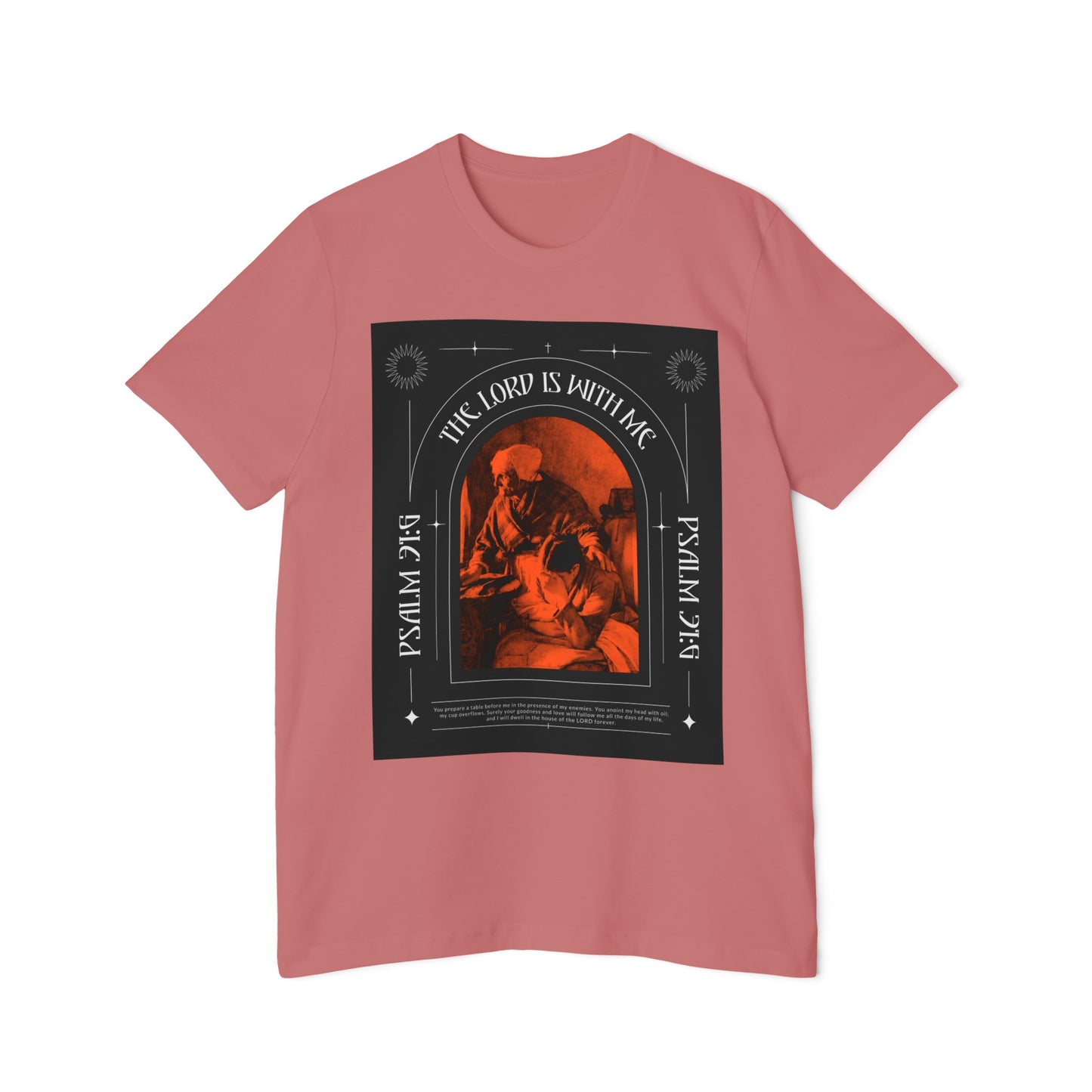 "The Lord with me" Unisex Short-Sleeve Jersey T-Shirt