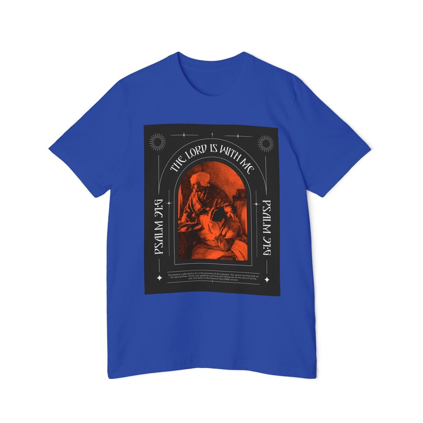 "The Lord with me" Unisex Short-Sleeve Jersey T-Shirt