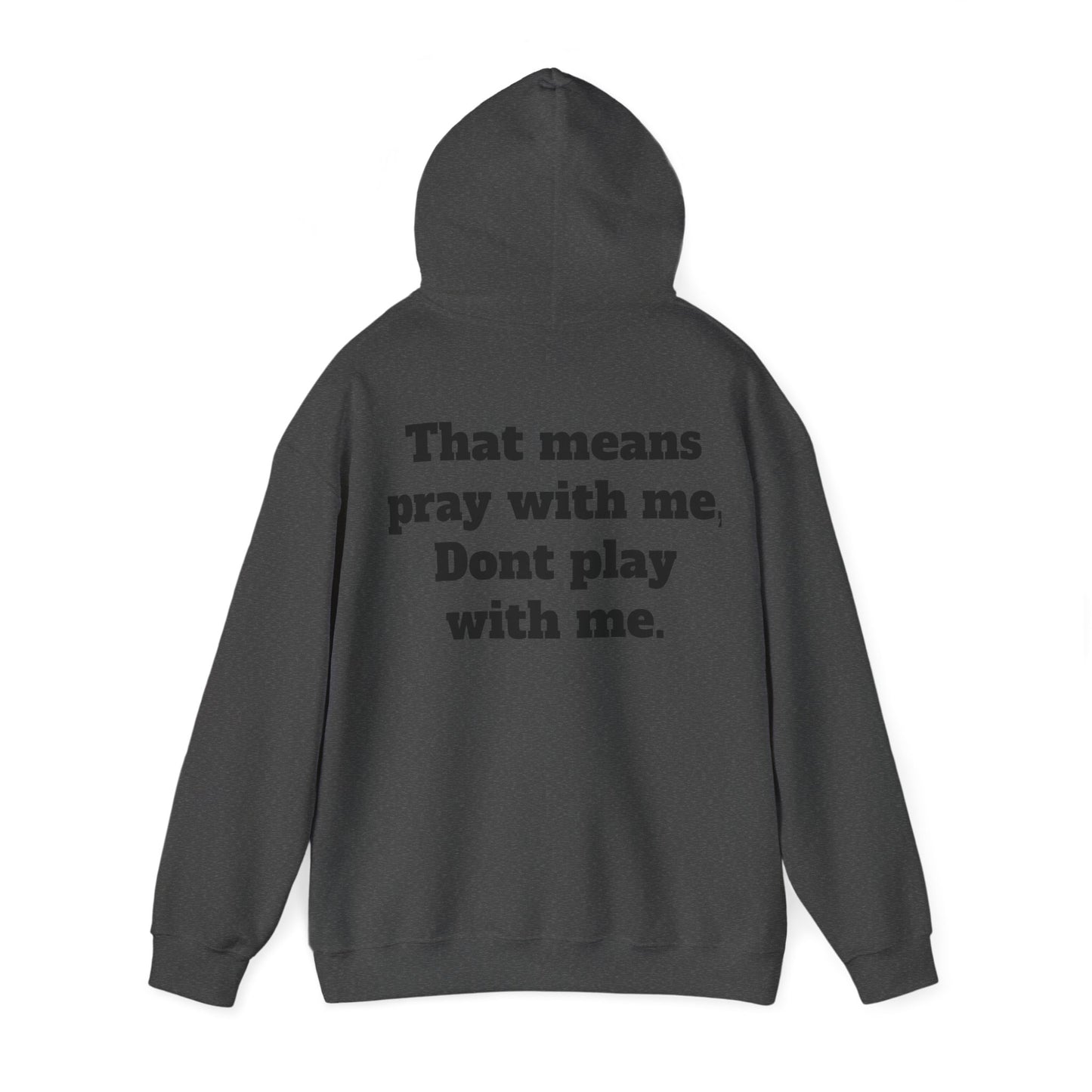 "Half hood, Half Holy" Hooded Sweatshirt