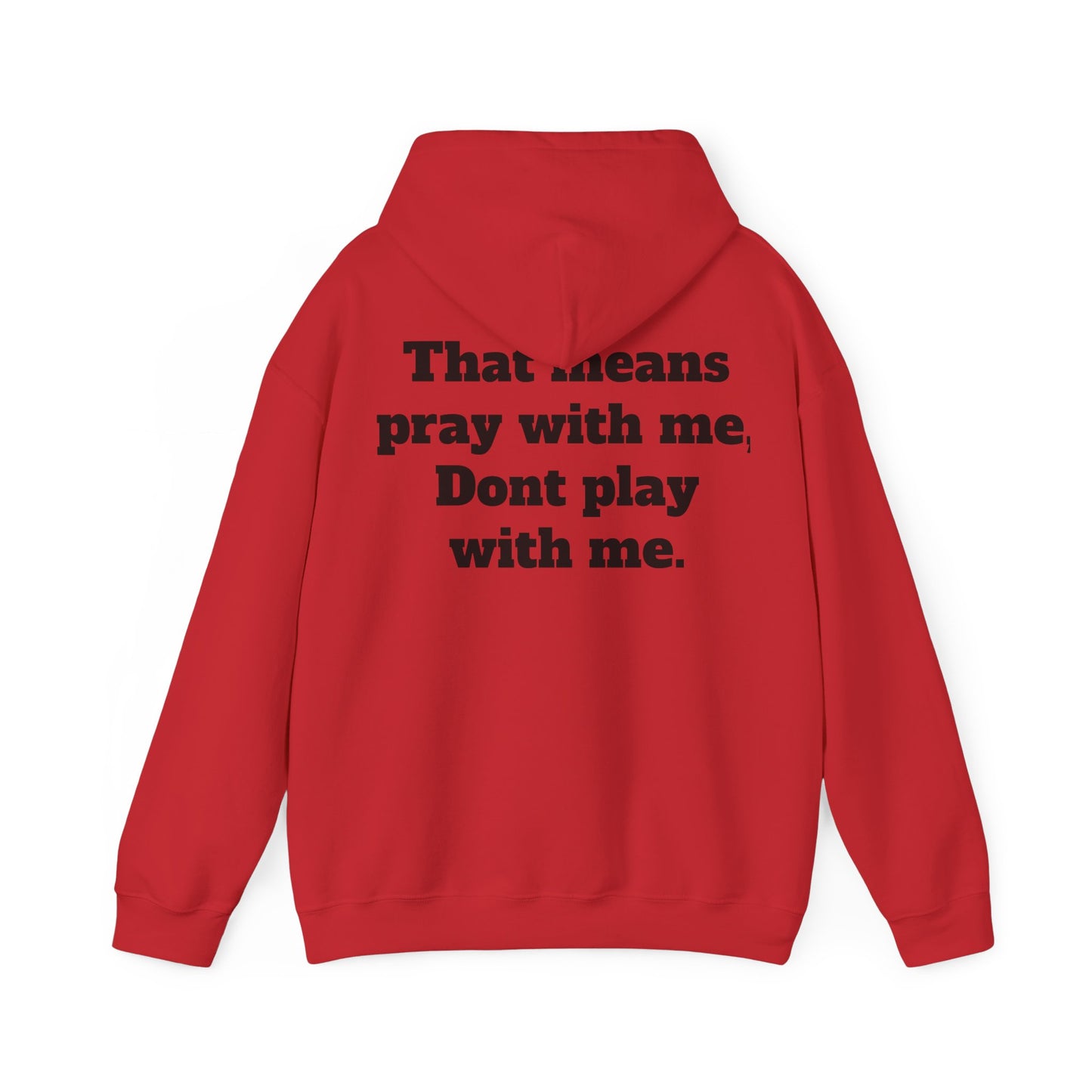 "Half hood, Half Holy" Hooded Sweatshirt