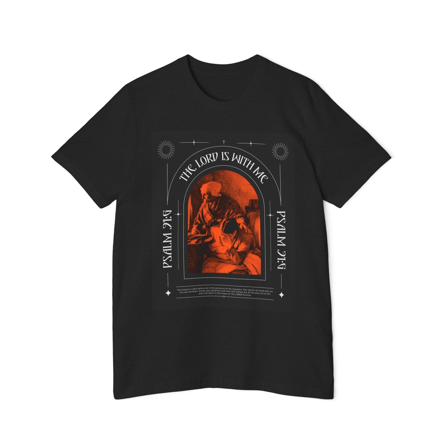 "The Lord with me" Unisex Short-Sleeve Jersey T-Shirt