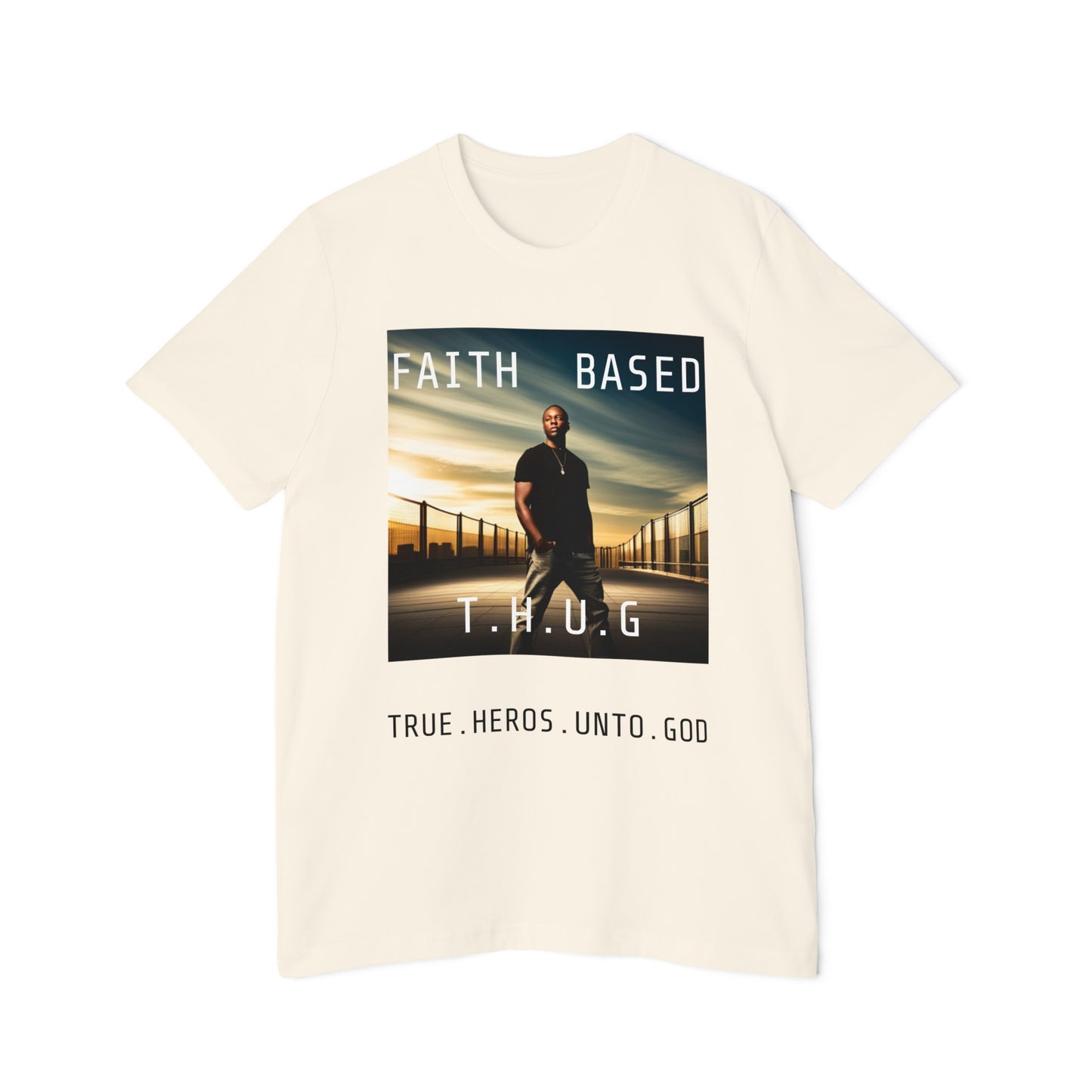 FAITH BASED T.H.U.G Short-Sleeve Jersey T-Shirt