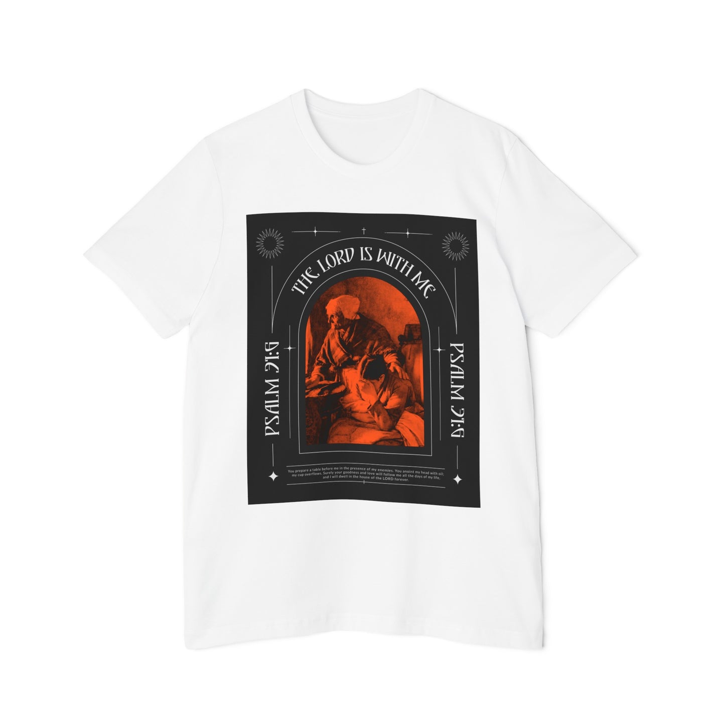 "The Lord with me" Unisex Short-Sleeve Jersey T-Shirt