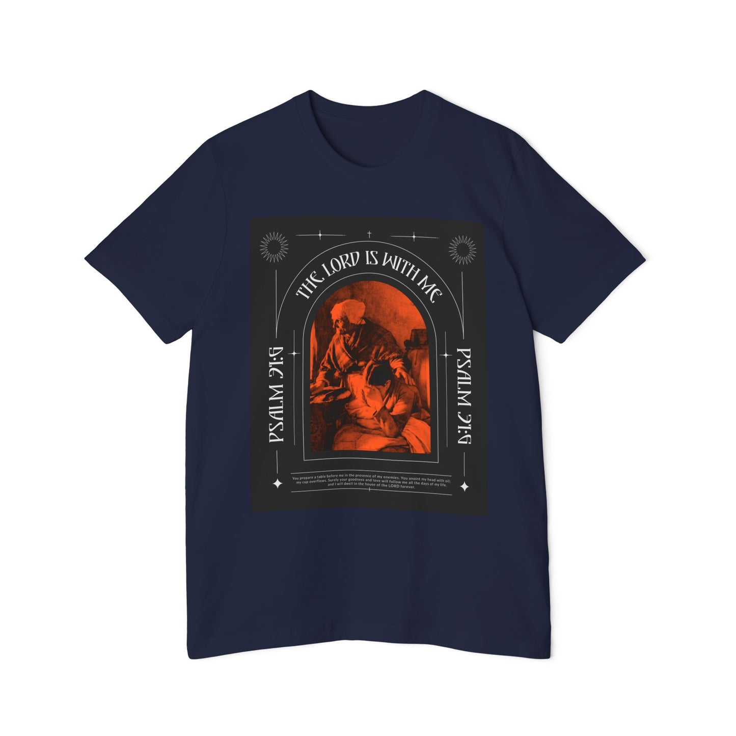 "The Lord with me" Unisex Short-Sleeve Jersey T-Shirt