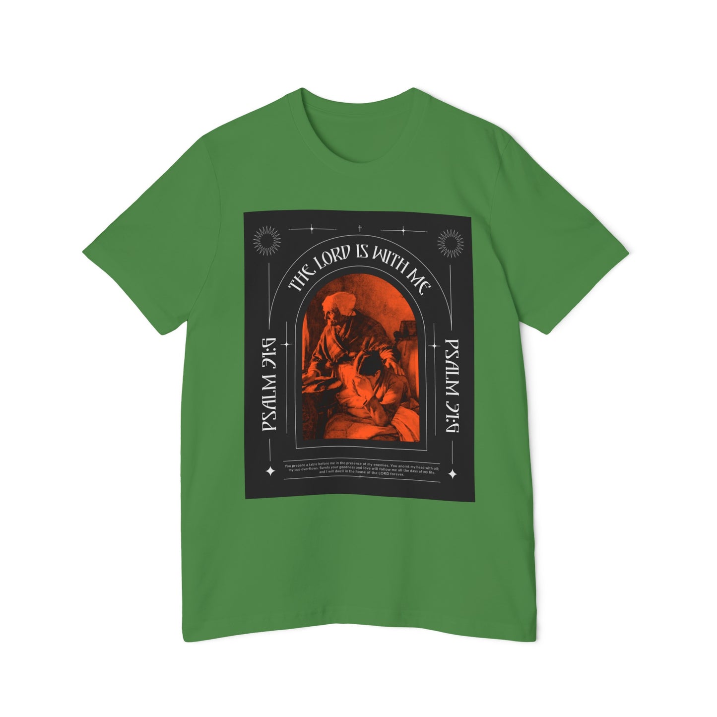 "The Lord with me" Unisex Short-Sleeve Jersey T-Shirt