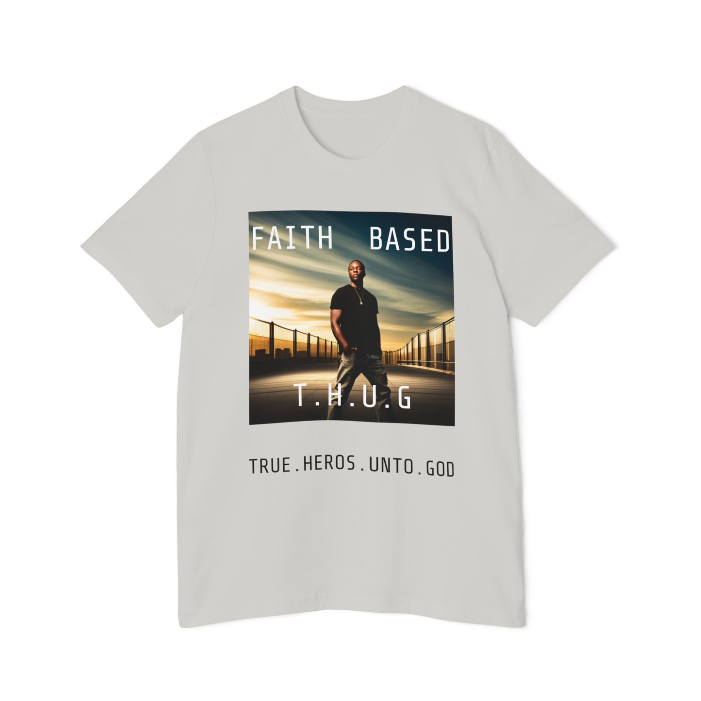 FAITH BASED T.H.U.G Short-Sleeve Jersey T-Shirt