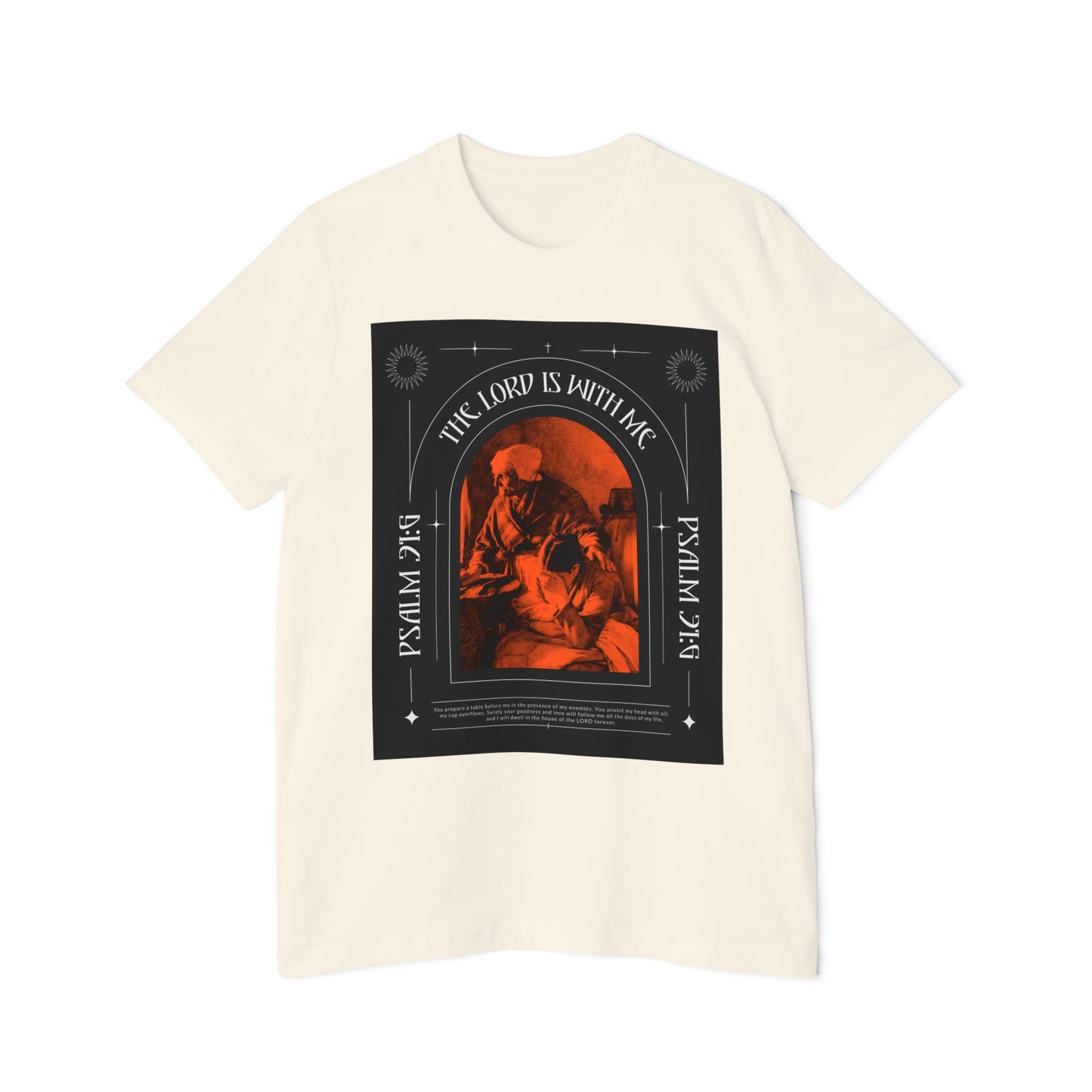"The Lord with me" Unisex Short-Sleeve Jersey T-Shirt