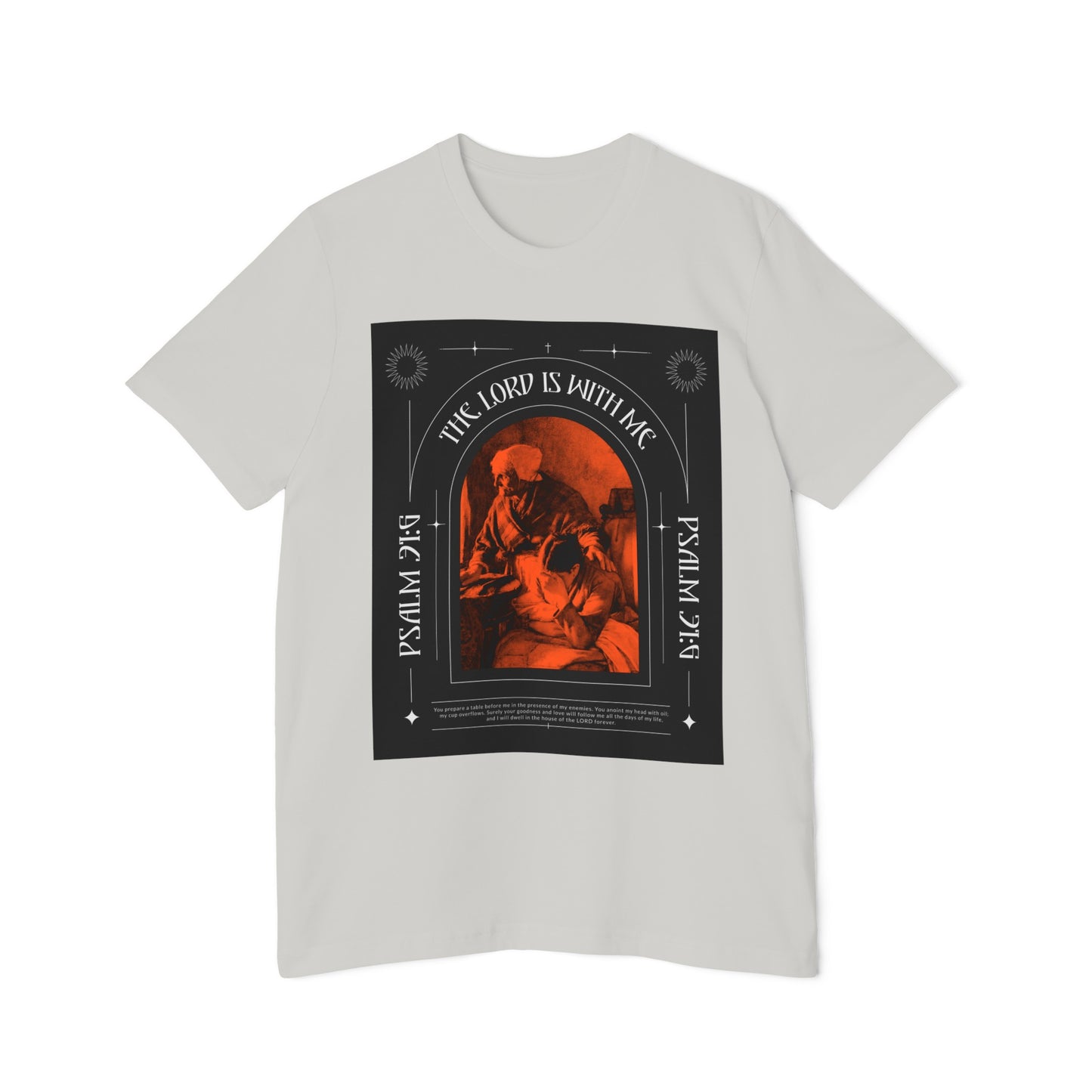 "The Lord with me" Unisex Short-Sleeve Jersey T-Shirt