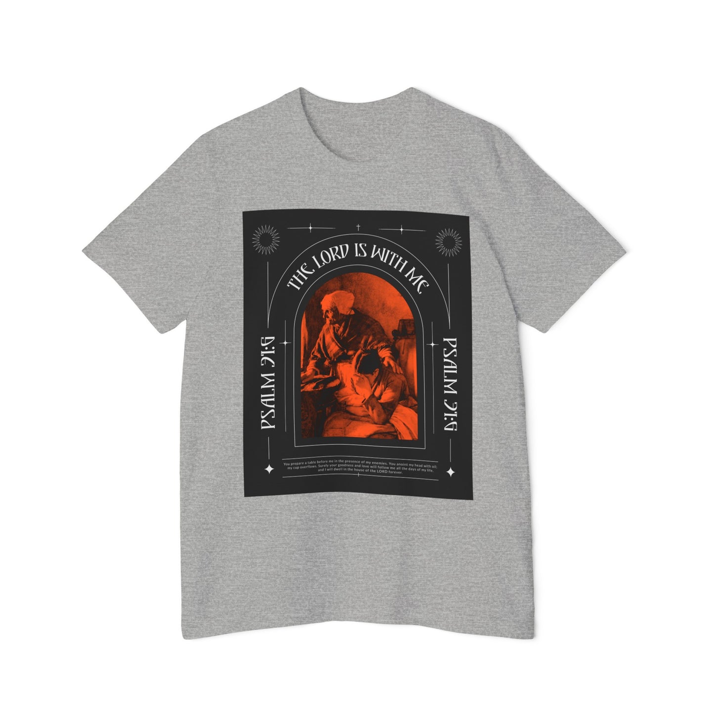 "The Lord with me" Unisex Short-Sleeve Jersey T-Shirt