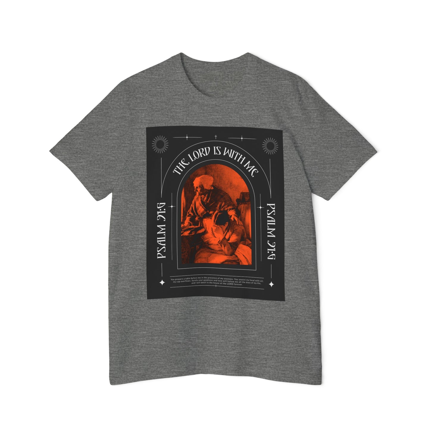 "The Lord with me" Unisex Short-Sleeve Jersey T-Shirt